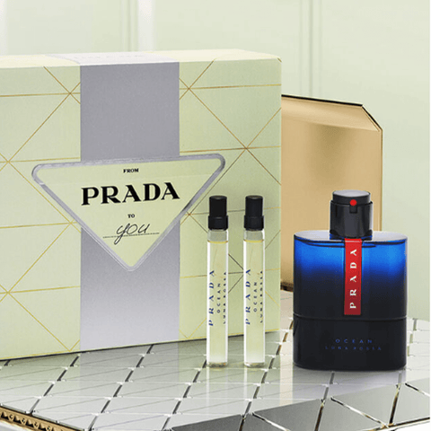 Prada black aftershave gift set hotsell