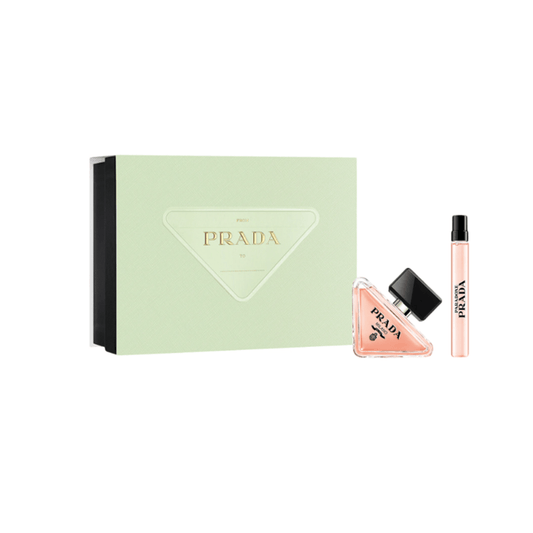 Prada Women's Perfume Prada Paradoxe Eau de Parfum Refillable Women's Perfume Gift Set Spray (50ml) with 10ml Mini