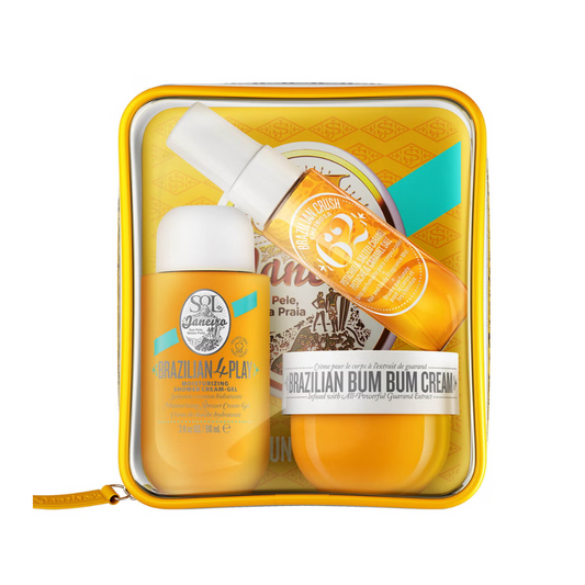 Sol De Janeiro Skin Care Sol De Janeiro Bum Bum Body Care Gift Set (90ml Shower Gel + 50ml Body Cream + 30ml Body Perfume)