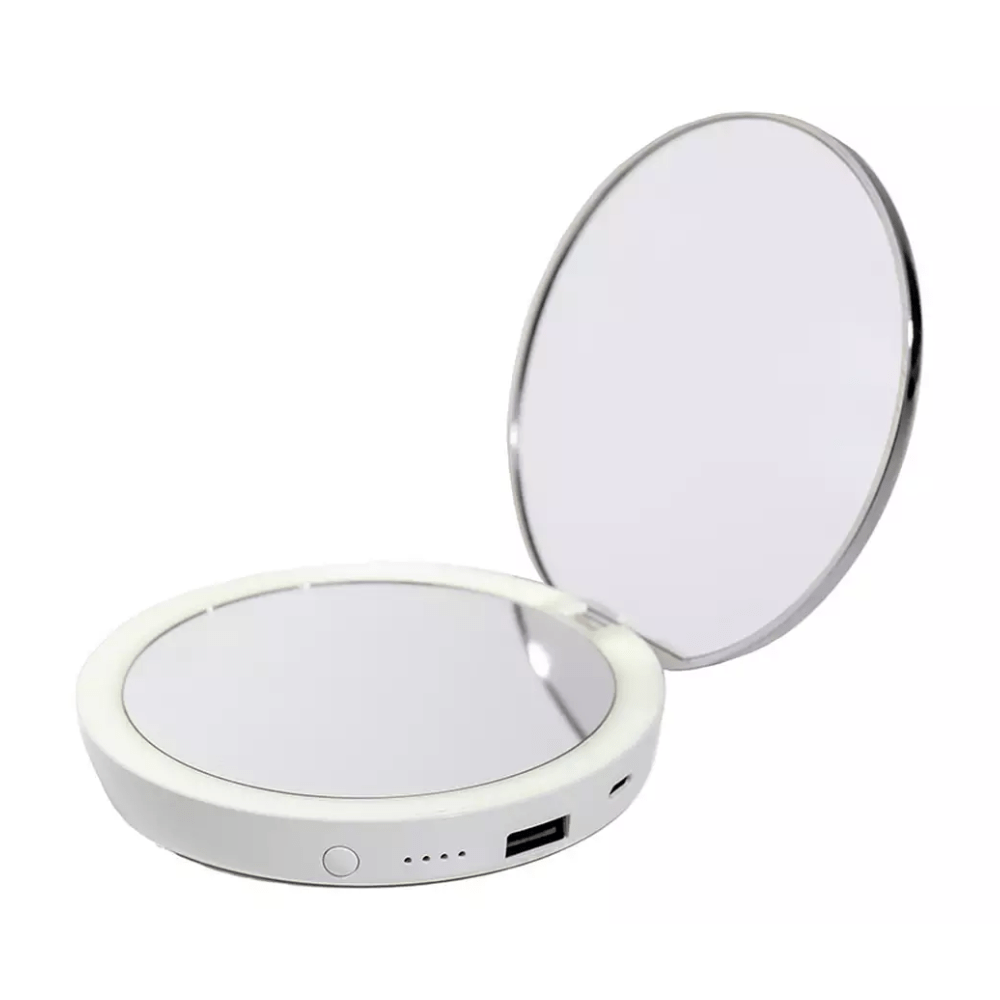 StylPro Beauty Accessories StylPro Flip "N" Charge Power Bank Compact LED Mirror