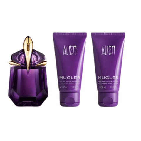 Thierry Mugler Women's Perfume Thierry Mugler Alien Women's Gift Set (30ml EDP + 50ml Shower Gel + 50ml Body Lotion)