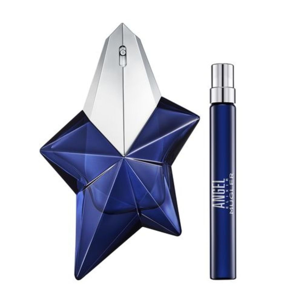 Thierry Mugler Women's Perfume Thierry Mugler Angel Elixir Refillable Eau de Parfum Women's Gift Set (50ml + 10ml)