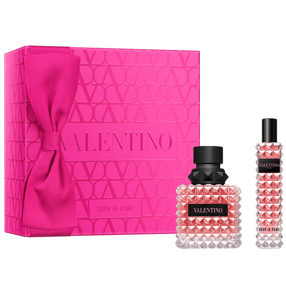 Valentino Women's Perfume Valentino Donna Born in Roma Women's Perfume Gift Set (50ml EDP + 15ml EDP)