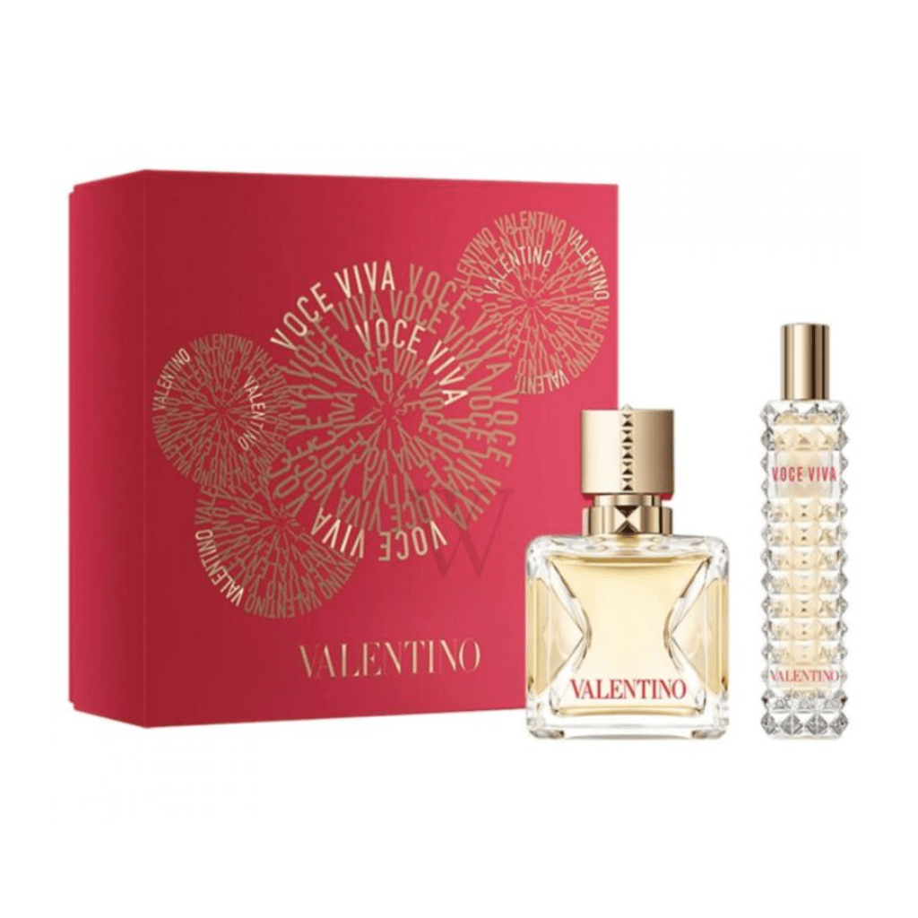 Valentino Women's Perfume Valentino Voce Viva Eau de Parfum Women's Perfume Gift Set Spray (100ml) with 15ml EDP