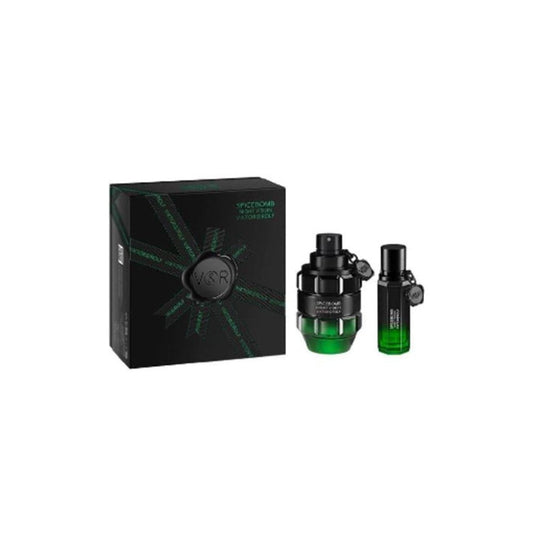 Viktor & Rolf Men's Aftershave Viktor & Rolf Spicebomb Night Vision Eau de Toilette Men's Aftershave Gift Set (90ml) with 20ml EDT