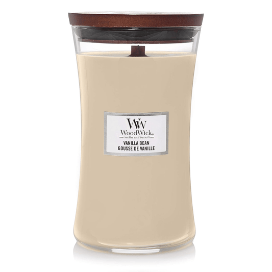 Woodwick Candle Woodwick Vanilla Bean Large Hourglass Candle