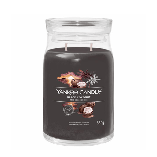 Yankee Candle Candle Yankee Black Coconut Signature Large Jar Candle