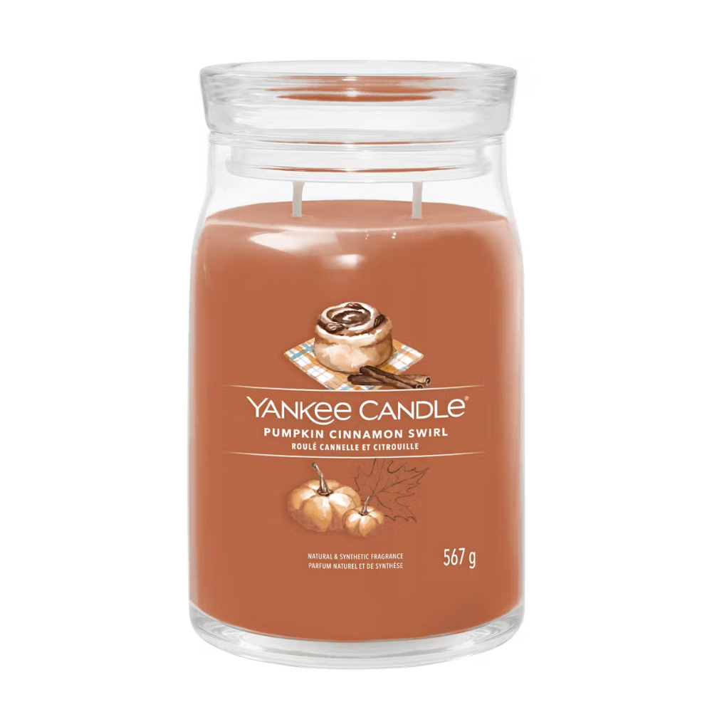 Yankee Candle Candle Yankee Candle Pumpkin Cinnamon Swirl Signature Large Jar Candle