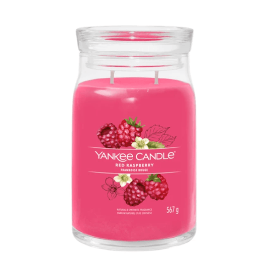 Yankee Candle Candle Yankee Candle Red Raspberry Signature Large Jar Candle