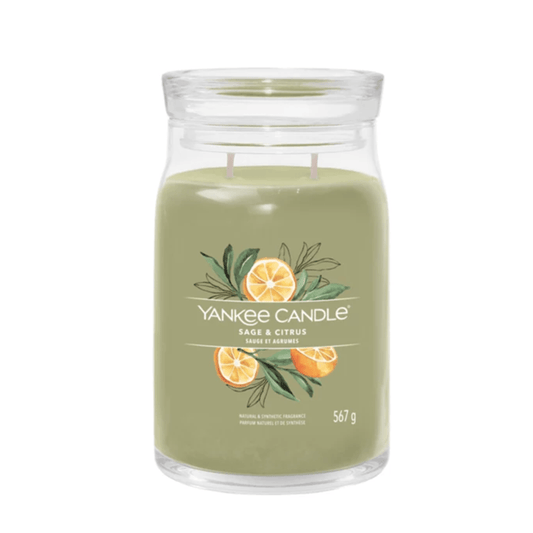 Yankee Candle Candle Yankee Candle Sage & Citrus Signature Large Jar Candle