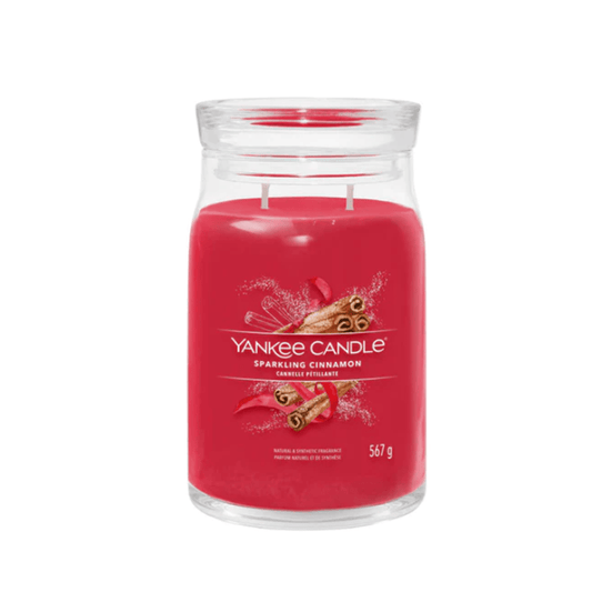 Yankee Candle Candle Yankee Candle Sparkling Cinnamon Signature Large Jar Candle