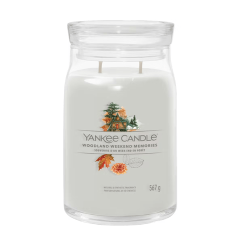 Yankee Candle Candle Yankee Candle Woodland Weekend Memories Signature Large Jar Candle