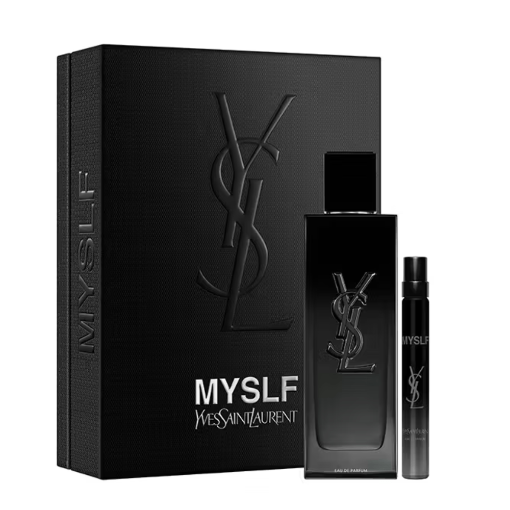 Yves Saint Laurent Men's Aftershave YSL MYSLF Men's Aftershave Gift Set (100ml EDP Refillable + 10ml EDP)