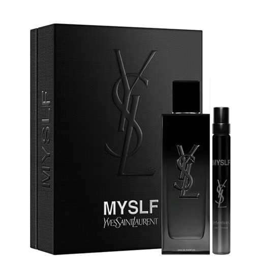 Yves Saint Laurent Men's Aftershave YSL MYSLF Men's Aftershave Gift Set (60ml EDP Refillable + 10ml EDP)