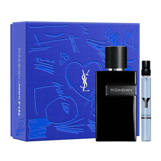 Yves Saint Laurent Men's Aftershave YSL Y Le Parfum Men's Aftershave Gift Set (100ml EDP + 10ml EDP)