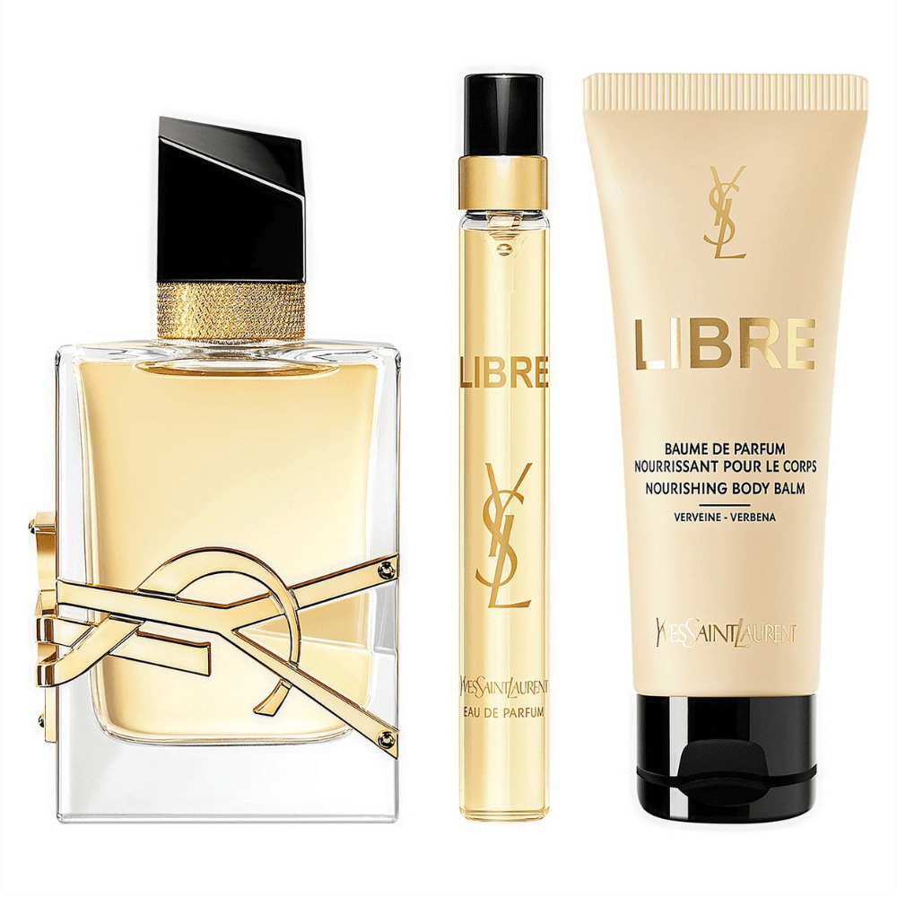 Yves Saint Laurent Women's Perfume YSL Libre Women's Perfume Gift Set (50ml EDP + 50ml Body Lotion + 10ml EDP)