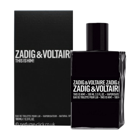 Zadig & Voltaire Men's Aftershave Zadig & Voltaire This Is Him! Eau De Toilette Men's Aftershave Spray (100ml)