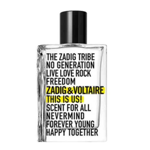 Zadig & Voltaire Unisex Perfume Zadig & Voltaire This Is Us! Eau De Toilette Unisex Fragrance Spray (100ml)