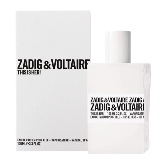 Zadig & Voltaire Women's Perfume Zadig & Voltaire This Is Her! Eau De Parfum Women's Perfume Spray (100ml)