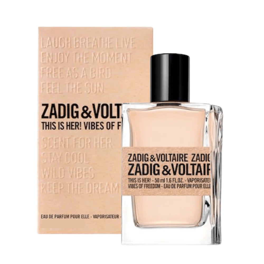 Zadig & Voltaire Women's Perfume Zadig & Voltaire This Is Her! Vibes of Freedom Eau de Parfum Women's Perfume Spray (100ml)