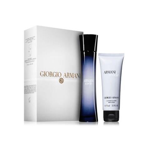 Armani code shop femme gift set