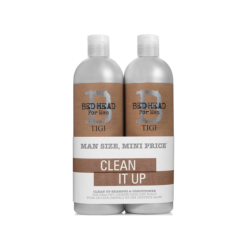 Bed Head Hair Care Tigi Bed Head for Men Clean It Up Shampoo & Conditioner (2 x 750ml)