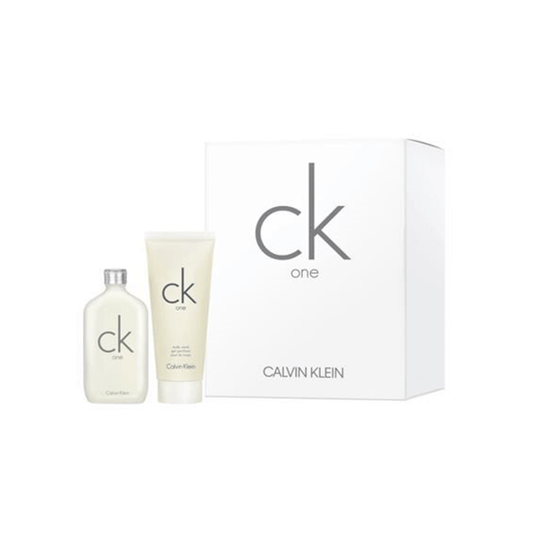 Calvin Klein Unisex Perfume Calvin Klein CK One Eau de Toilette Unisex Perfume Gift Set Spray (50ml) with Body Wash