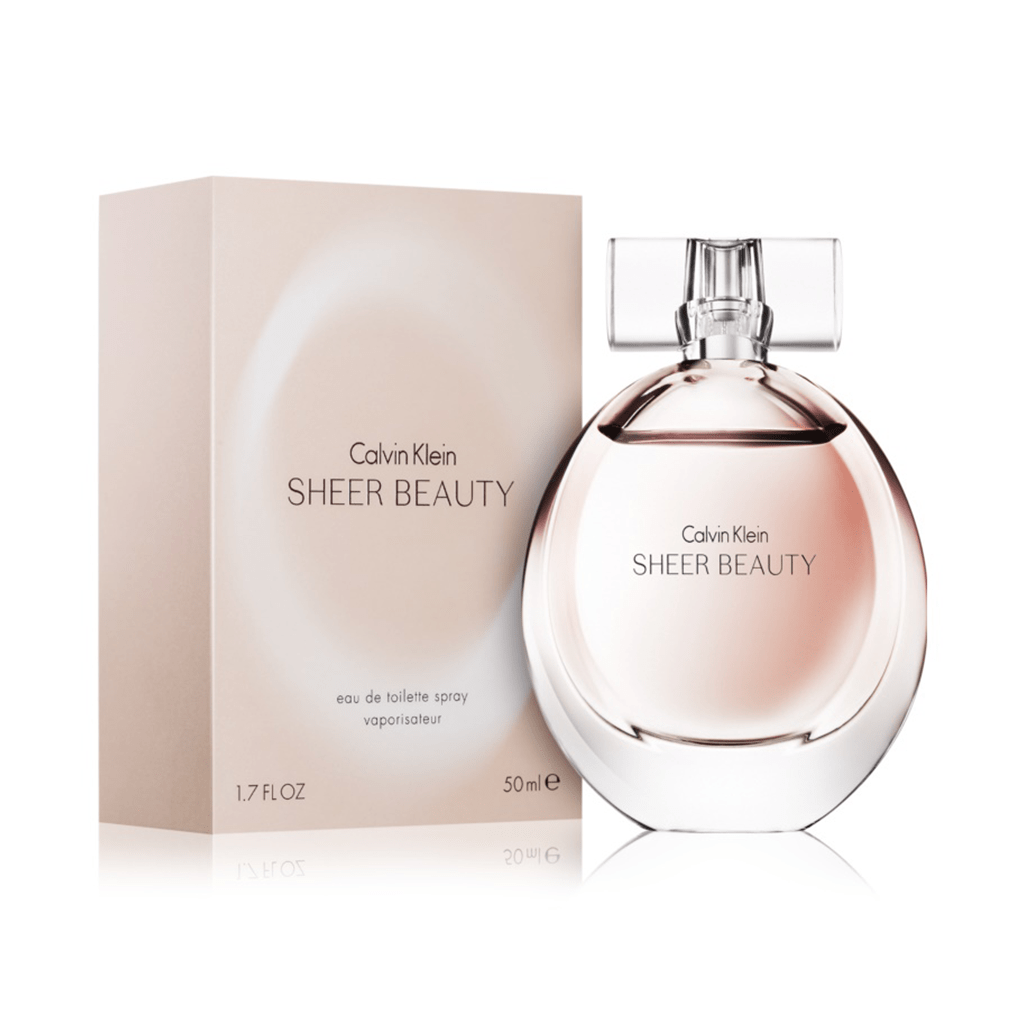 Calvin Klein Women's Perfume 50ml Calvin Klein Sheer Beauty Eau de Toilette Women's Perfume Spray (50ml, 100ml)