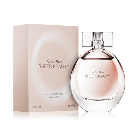 Calvin Klein Women's Perfume 50ml Calvin Klein Sheer Beauty Eau de Toilette Women's Perfume Spray (50ml, 100ml)