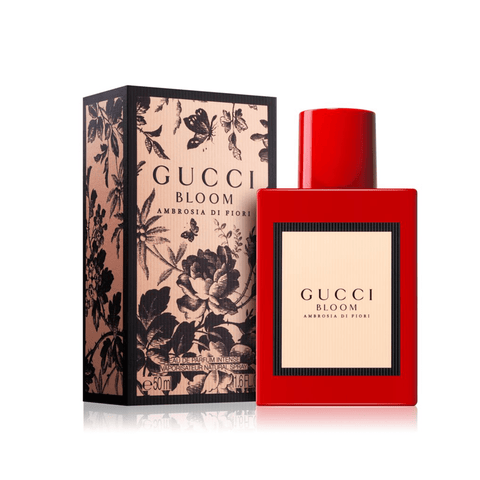 Gucci Women's Perfume 50ml Gucci Bloom Ambrosia Di Fiori Eau de Parfum Intense Women's Perfume Spray (50ml, 100ml)