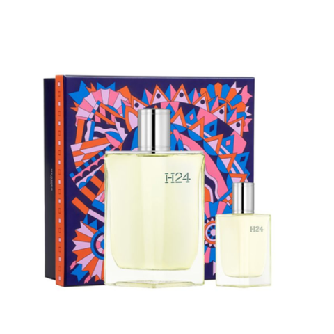 Hermes Men's Aftershave Hermes H24 Eau de Toilette Men's Aftershave Gift Set Spray (100ml) with 12.5ml EDT