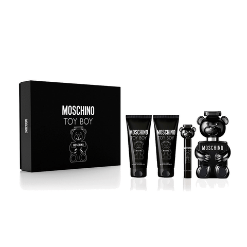 Moschino Men's Aftershave Moschino Toy Boy Eau de Parfum Spray 100ml Giftset 4 Pieces