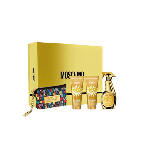 Moschino Gold Fresh Couture Women s Perfume Gift Set 100ml Perfume Direct