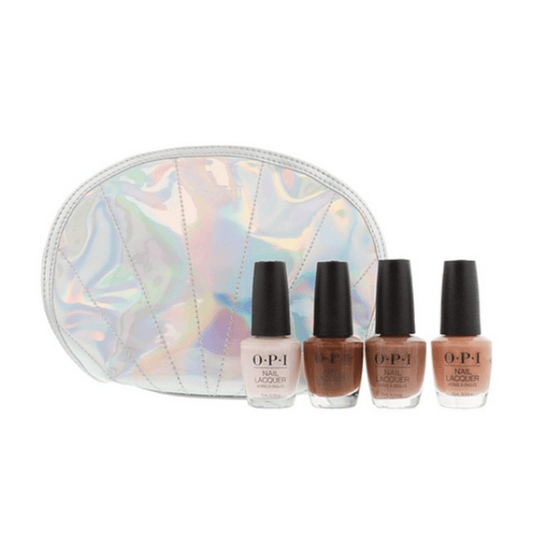 OPI Hand Care OPI Malibu Collection Nail Polish 5 Piece Gift Set (4 x 15ml) Nail Polish with Holographic Bag