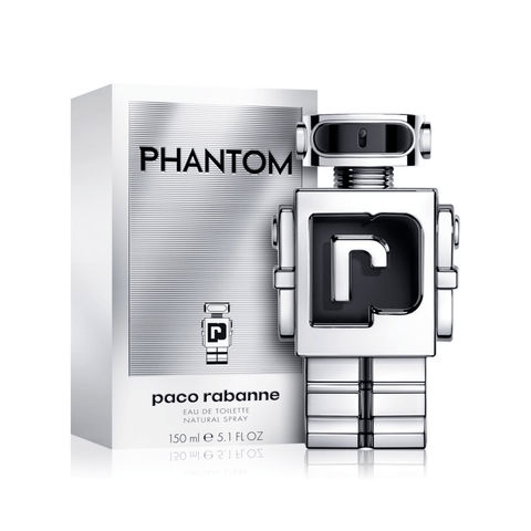 Paco Rabanne Men's Aftershave Paco Rabanne Phantom Eau De Toilette Refillable Spray (150ml)