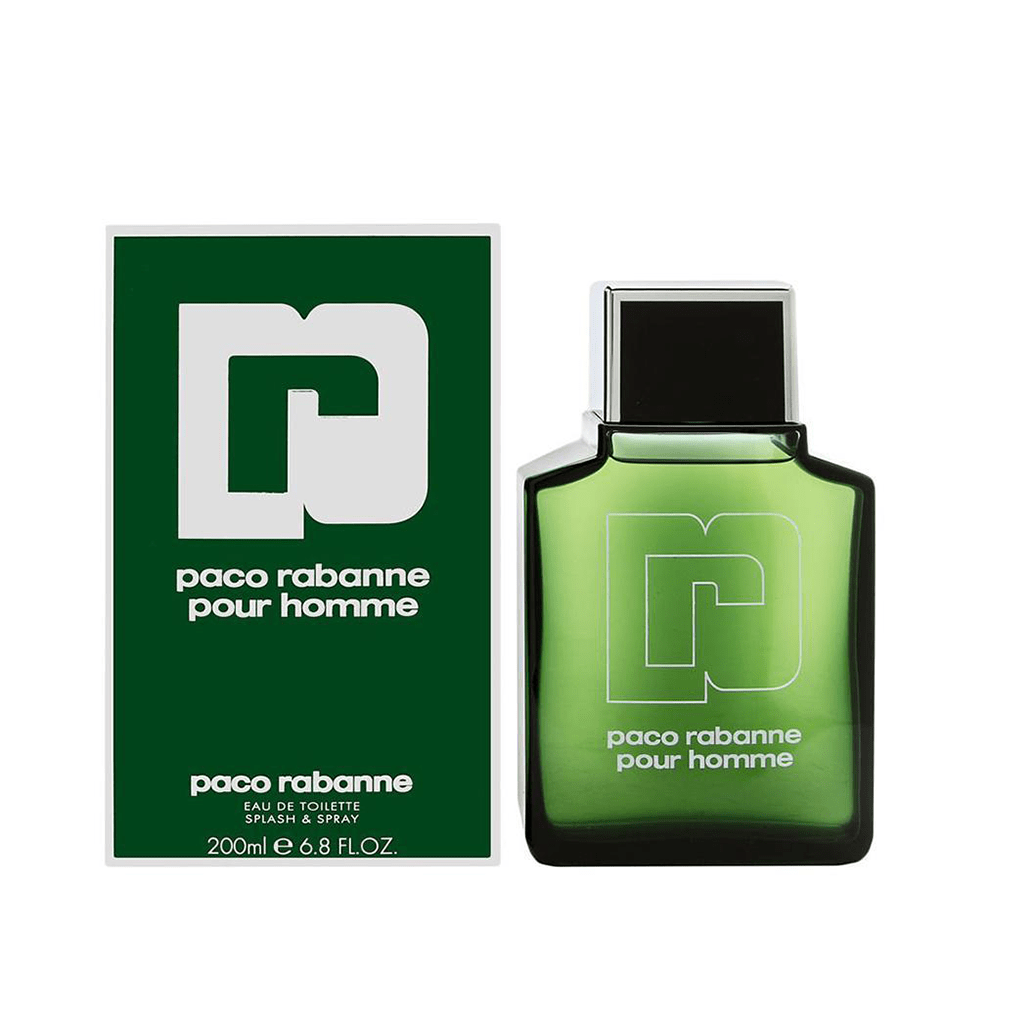 Paco Rabanne Men's Aftershave 200ml Paco Rabanne Pour Homme Eau de Toilette Men's Aftershave Spray (30ml, 100ml, 200ml)