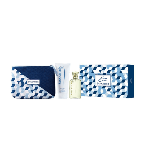 Perfume Direct Gift Set Lancaster Eau De Lancaster Set 3 Pcs (75ml EDT, 200ml Body Lotion & Pouch)