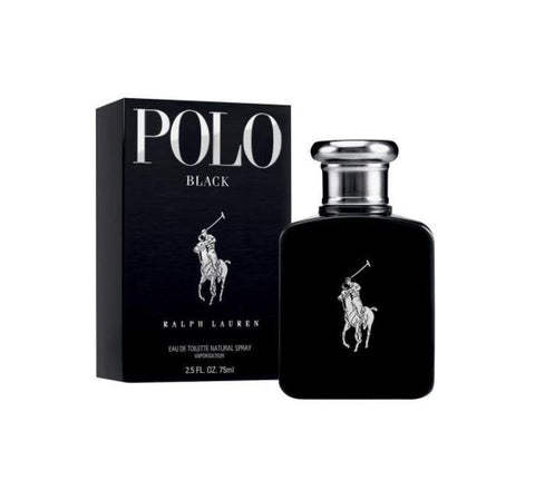 Ralph Lauren Men's Aftershave 75ml Ralph Lauren Polo Black Eau de Toilette Men's Aftershave Spray (75ml, 125ml)