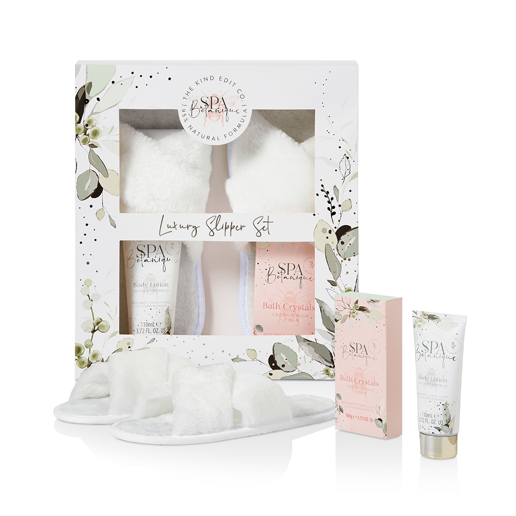 The Kind Edit Co. Gift Set The Kind Edit Co. Spa Botanique Luxury Slipper Gift Set