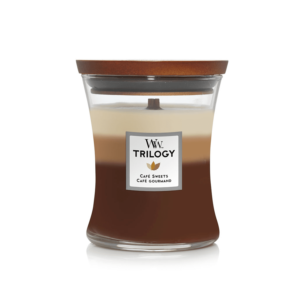 Woodwick Candle Woodwick Trilogy Café Sweets Medium Jar Candle